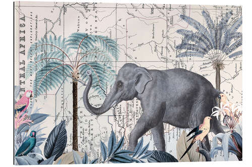 Gallery print Africa Elephants Journey