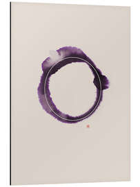 Aluminium print Circle N° 3 (Rose)