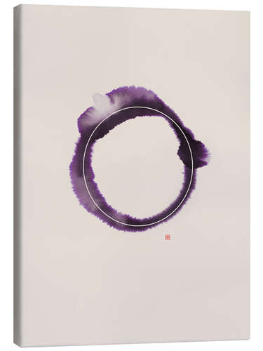 Canvas print Circle N° 3 (Rose)