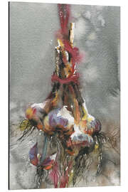 Aluminium print Root vegetable