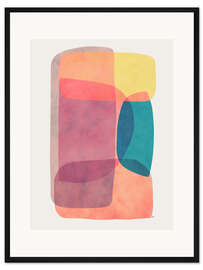 Gerahmter Kunstdruck Verschmelzen