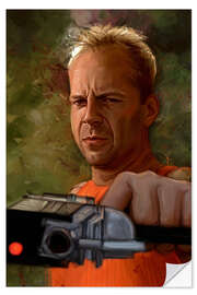 Wandsticker Das fünfte Element, Korben Dallas