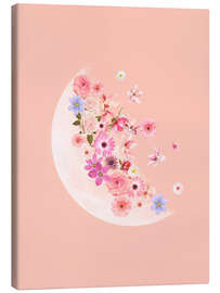 Canvas print Spring Floral Moon