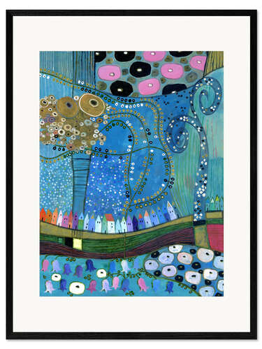 Framed art print San Francisco