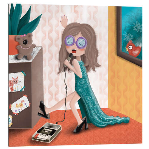 Gallery print Sing hits in the children's room