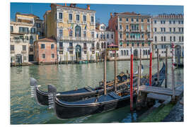 Obraz na PCV Gondolas in Venice