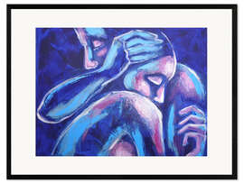 Innrammet kunsttrykk Lovers - Love and Comfort I