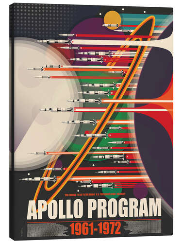 Canvas print Apollo Program Saturn V