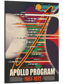 Magnettafel Apollo Program Saturn V