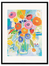 Framed art print Spring Flowers