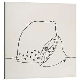 Magnettafel Schöne Zitronen I