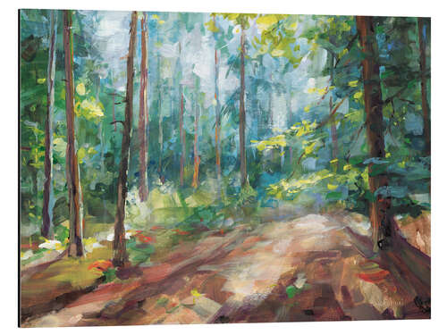 Aluminium print Woodland Reverie