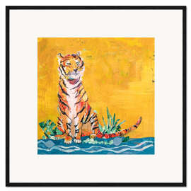 Framed art print Tiger