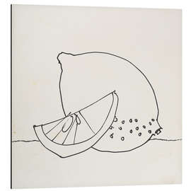 Magnettafel Schöne Zitronen II