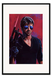 Gerahmter Kunstdruck Cobra