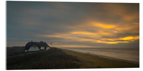 Acrylic print House by the sea