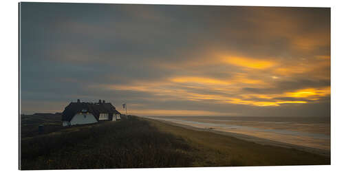 Quadro em plexi-alumínio House by the sea