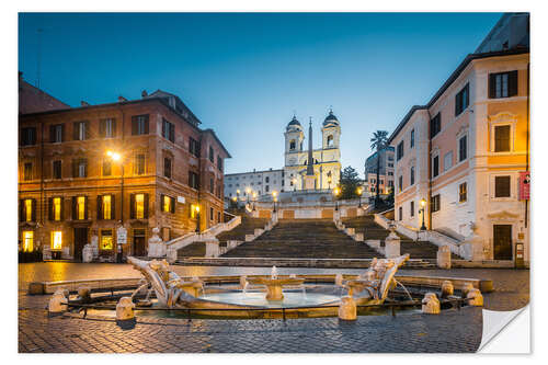 Sisustustarra Spanish Stairs, Rome, Italy I