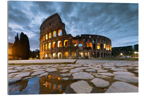 Gallery print Twilight at the coliseum, Rome