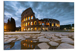 Magnettafel Dämmerung im Kolosseum, Rom