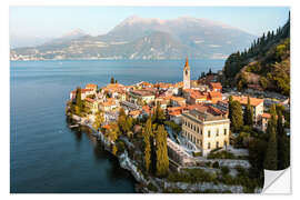 Wall sticker Varenna on lake Como, Italy