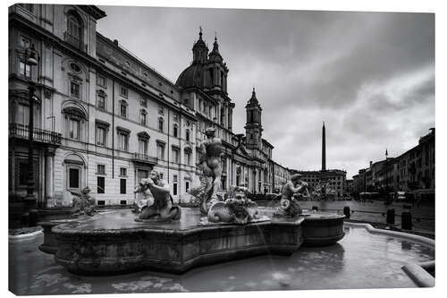 Tableau sur toile Piazza Navona, Rome