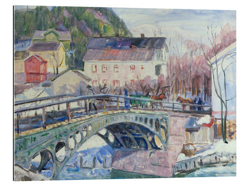 Gallery print Løkke Bridge in Sandvika, 1919