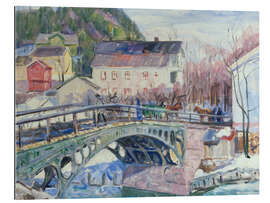 Gallery print Løkke Bridge in Sandvika, 1919