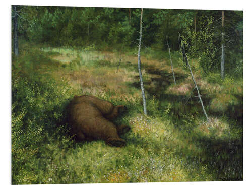 Tableau en PVC Bear Brakar, 1898