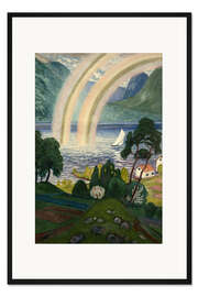 Gerahmter Kunstdruck Regenbogen, 1912