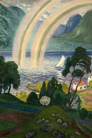 Magnettafel Regenbogen, 1912