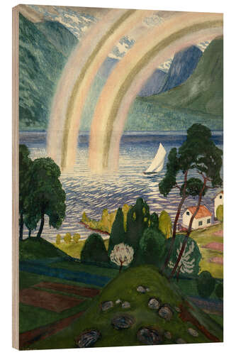 Trätavla Rainbow, 1912