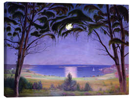 Canvas-taulu Moonlight, Nevlunghavn, 1922