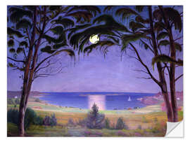 Wall sticker Moonlight, Nevlunghavn, 1922