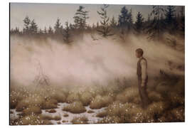 Magnettafel Die verschwundene Nymphe, 1908