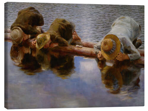 Canvas print Contemplating Water, 1894
