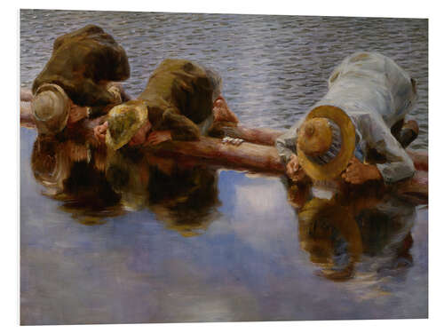 Bilde på skumplate Contemplating Water, 1894