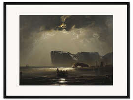 Gerahmter Kunstdruck Vom Nordkap, 1848