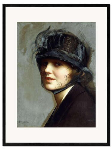 Framed art print Portrait of Charlotte Morgan McFadden