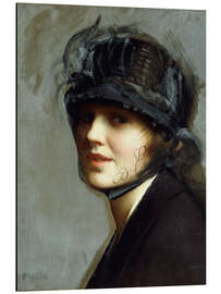 Magnettafel Porträt von Charlotte Morgan McFadden