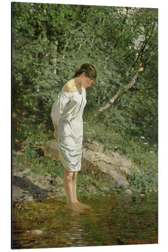 Quadro em alumínio Anna by the Water, 1878