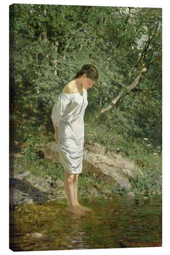 Stampa su tela Anna by the Water, 1878