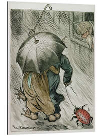 Aluminiumsbilde Untitled, 1893 - Theodor Kittelsen