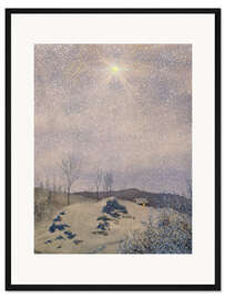 Gerahmter Kunstdruck Dezember, 1890