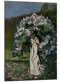 Tableau en aluminium The Lilac Bush, 1891