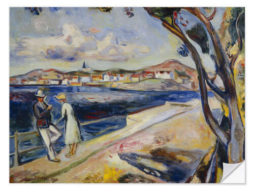 Wall sticker From Grimstad, 1935
