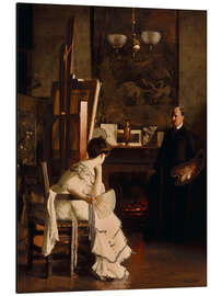 Magnettafel Im Atelier, 1905