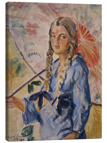 Obraz na płótnie Mildred with Parasol, 1918