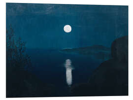 Foam board print Moonlight, 1907