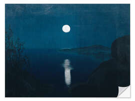 Naklejka na ścianę Moonlight, 1907